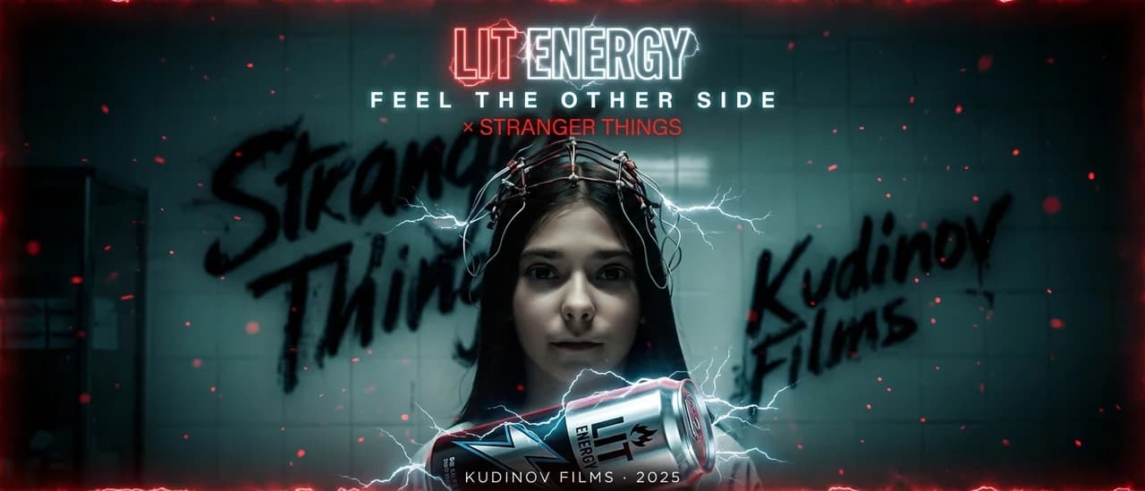 LIT ENERGY × STRANGER THINGS
